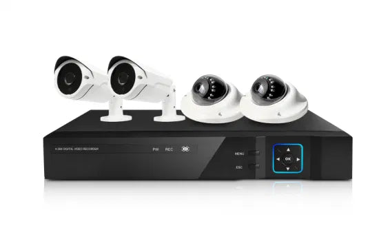 4CH/8CH 2MP/5MP/8MP Home Security Ahd Digital Video Recorder CCTV DVR Kits