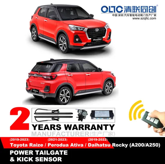 Enhanced Power Tailgate Kit for 2019-2022 Daihatsu Rocky