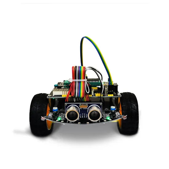 Smart Car Kit Microcontroller Tracking Obstacle Avoidance Follow The Car APP Gravity Sensing Electronics DIY Production Pieces
