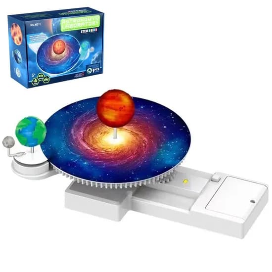 Stem DIY Electric Solar System Planets Best Seller Kid Montessori Toys Universe Science Educational Painting