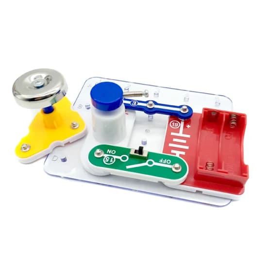 Circuits Bell Building Blocks Electronics Exploration Kit, Kids Building Projects Kits