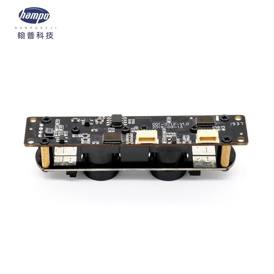 Hampo CMOS 2MP HD Fixed Focus Dual Lens USB Face Recognition Camera Module