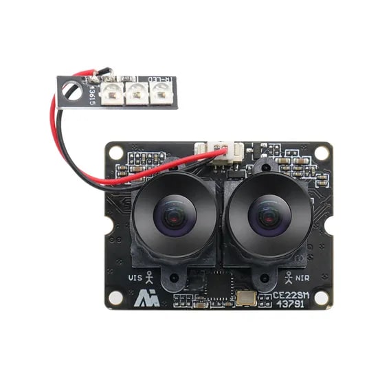 Hampo CMOS Ov2710 2MP HD WDR Fixed Focus Low Light USB Dual Lens Camera Module