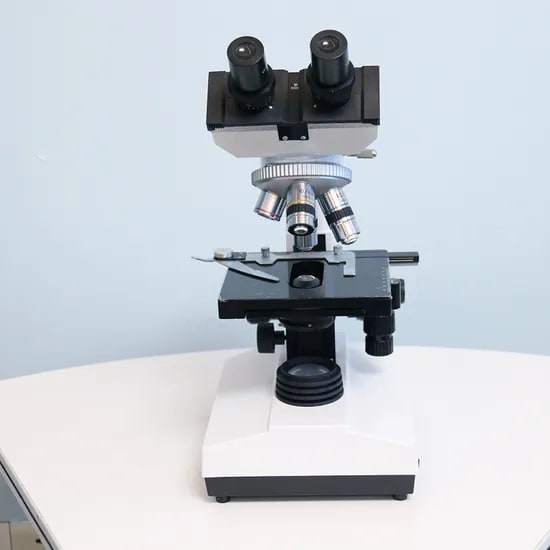 Student Biological Microscope with Coarse & Fine Focus for School Labs