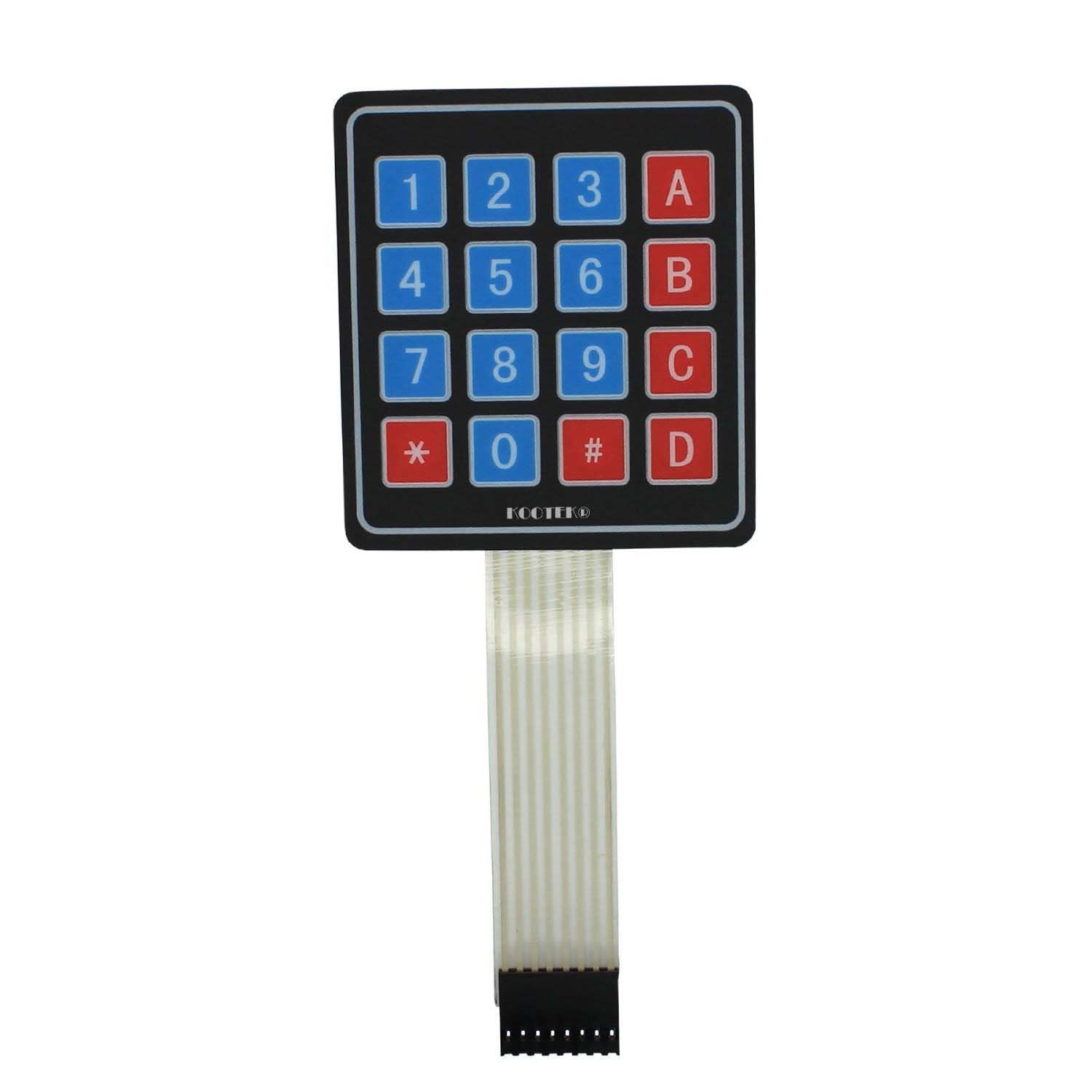 4 x Universal 16 Key Switch Keypad Keyboard For Arduino