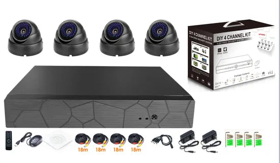 2MP/5MP/8MP Indoor Ahd Cameras CCTV DVR Kits