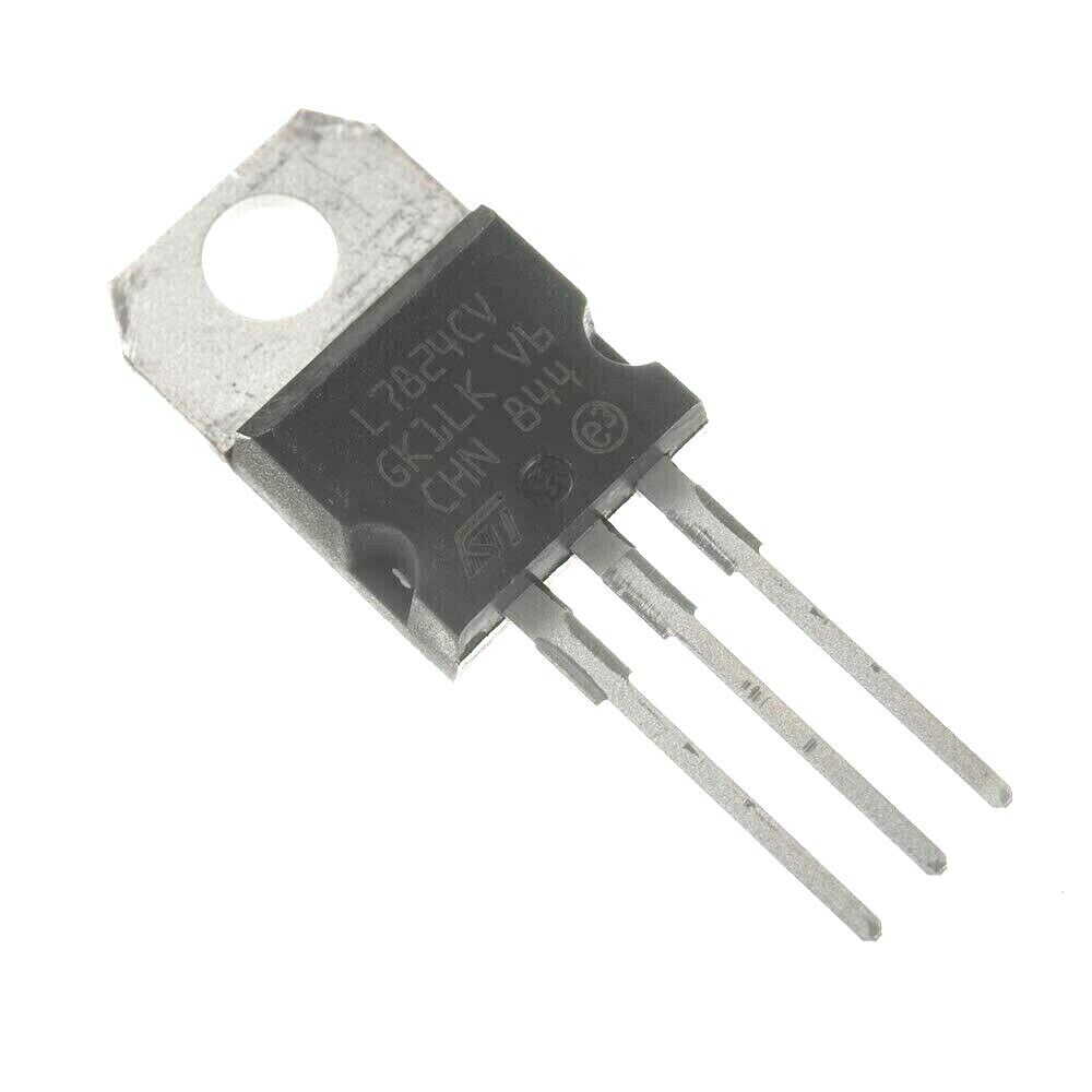 L7824CV Voltage Regulator IC REG LINEAR 5V 1.5A TO220AB
