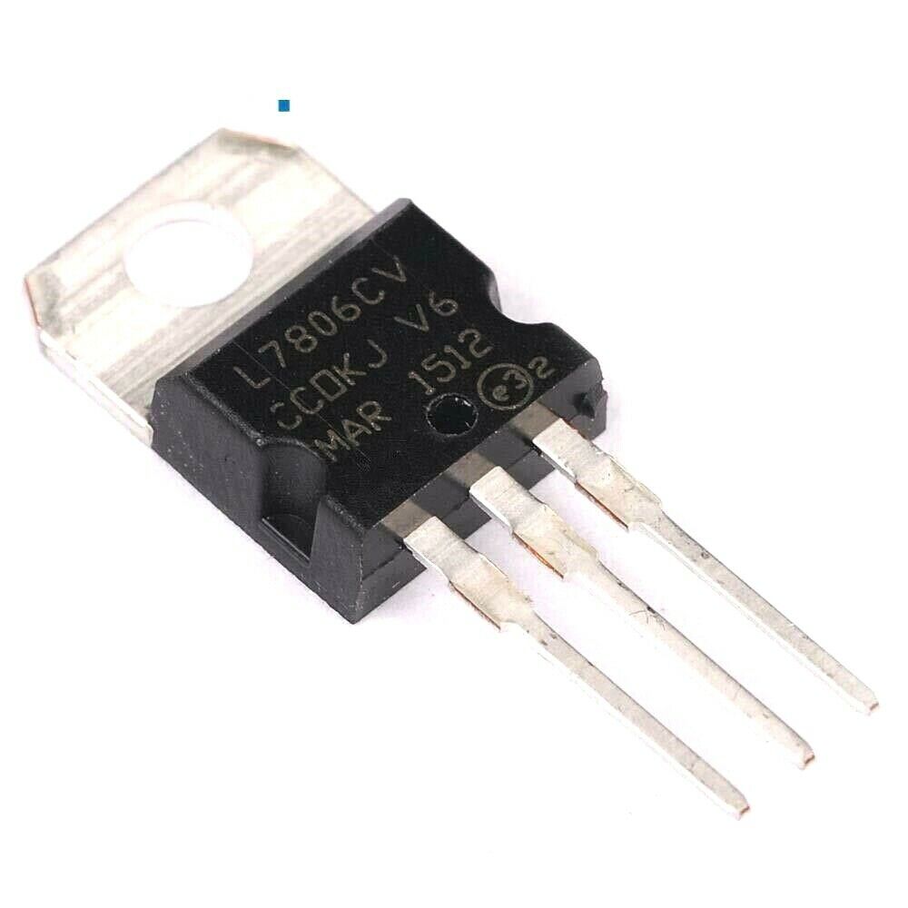 L7806CV Voltage Regulator IC REG LINEAR 5V 1.5A TO220AB