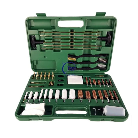 Gun Cleaning Brush Kit Brass Guns Solid for Gun Cleaning Accessories with Carrying Case