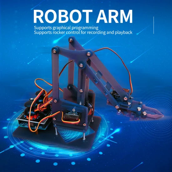 Mearm Mechanical Arm Learn Arduino Programming and DIY Electronics Manipulator Kits