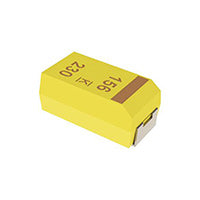 33 µF 25 V ±10% Electric Tantalum Capacitors of T491D336K025AT