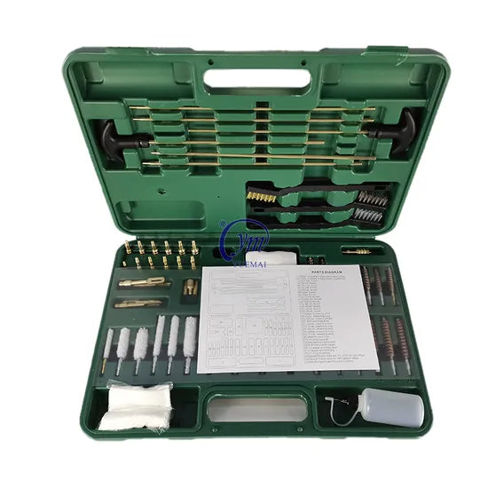 Yuemai Hot Sale Outdoor Hunting Accessories Brass Brush Universal Olive Gun Cleaning Kit