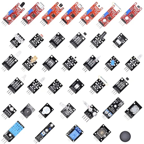 37 in 1 Sensor Modules Kit with Case Suitable for Arduino