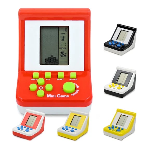 Built-in 23 Classic Cube Games Retro Electronic Game Console Toys Children Hand Held Playing Set Toy Wholesale Mini Toy Kids Game as Gift