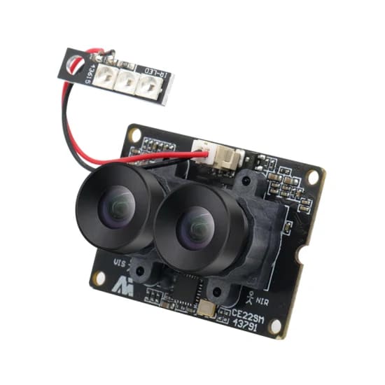 Wholesale 2MP Dual Lens Ov2710 Low Illumination Camera Module with No Distortion Wide Angle Lens for Face Recognition