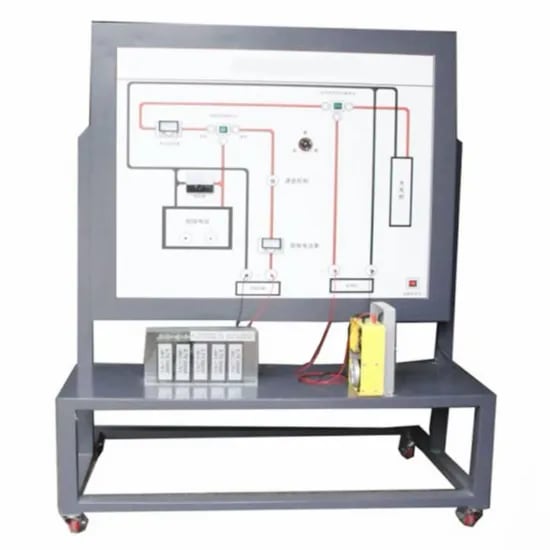New Energy Car Super Capacitor Training Platform Didactic Training Kit