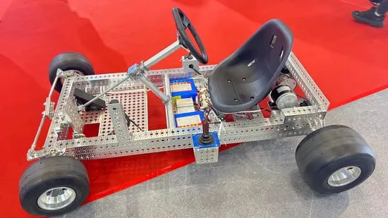Modular Kart Kit for Metal Components All - Metal Go - Kart Modular Assembly Go - Kart DIY Go - Kart