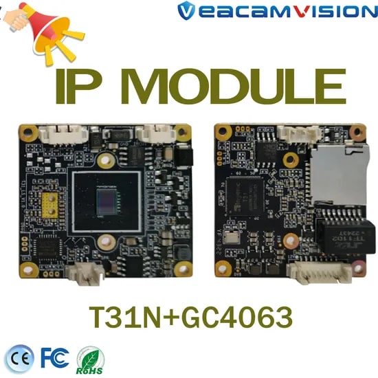 PCB Chipset IP Camera Module with Motion Detection Support