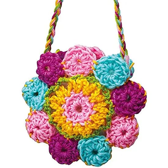 Children Arts and Crafts Supplies for Kids Hand Craft Knitting and Sewing DIY Toys Crochet Kit