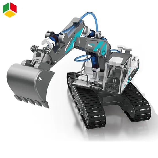 QS 130PCS Preschool Toys for Kids Educational Hydraulic Power Toys QS220414288 Robotic Arm Scientific Toy