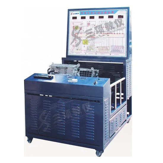 New Energy Automotive Training Didactic Equipment Toyota Automatic Air Conditioning Test Rack Basic School Lab Teaching Kit