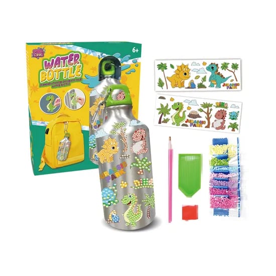 DIY Bottle Coloring Craft Kit BPA Free Aluminum Water Bottle for Kids