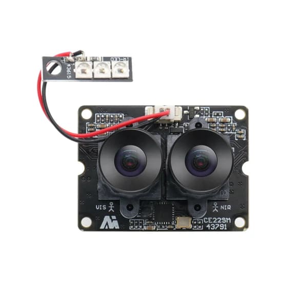UVC Ov2710 CMOS Sensor 0.5lux Low Illumination 1080P USB Dual Lens Camera Module for 3D Measurement