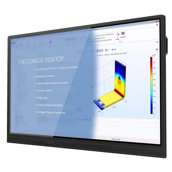 55 65 Inch LCD OPS IR-Touch 10 Points 20 Dots Wall Mount Interactive Smart Board Touch-Screen Whiteboard 65"