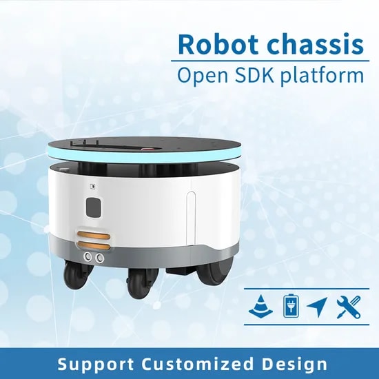 Robot Chassis Promotion of Smart Robot Car Chassis Acrylic Plastic Gearbox for DIY Kit