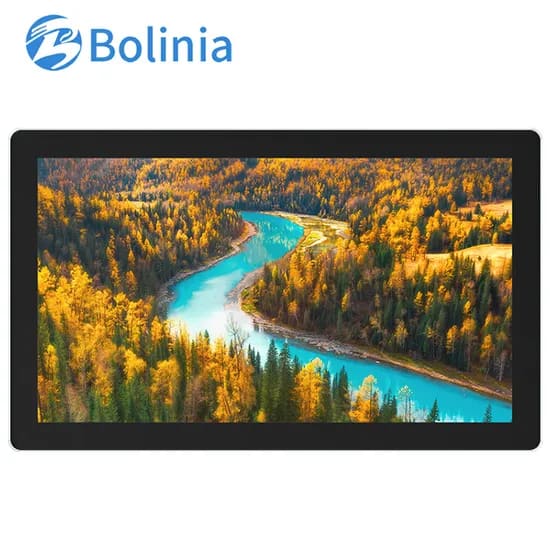 21.5 Inch Industrial Android All-in-One PC Capacitive Touch Screen 16GB RAM IPS HD Display Aluminum Shell Industrial Panel PC