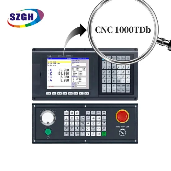 As GSK Board 2 Axis CNC Lathe Controller with Atc+PLC Support Auto Tool Sette for 3D Printer Part Feeder CNC Controller Box