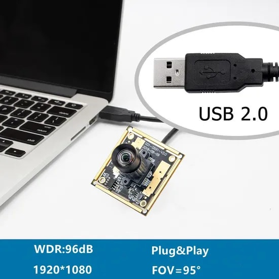 Ar0230 2mega Pixel HD USB Face Recognition Camera Module