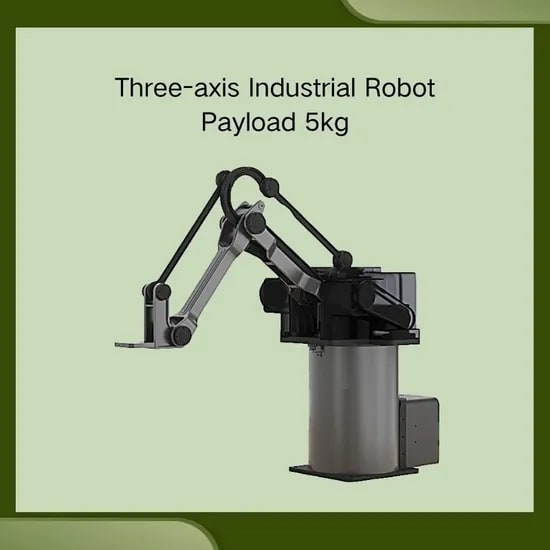 3086A Automatic 3 Axis Industrial Robots Manipulator Robot Arm Payload 5kg