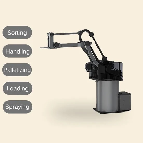 Fully Automatic Robot Arm Packaging and Palletizing Robotic Arm Factory Production Line