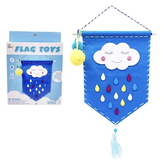 Hot Sale DIY Sewing Turtle Felt Craft Kit Animal Shapes Banner