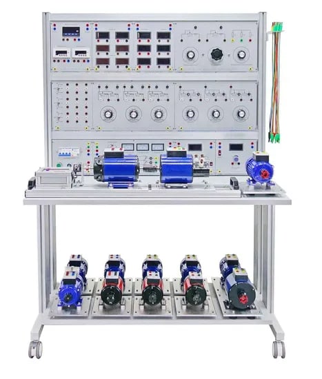 AC&DC Motor Control Technology Trainer Electrical Machine Training Lab Educational Equipment