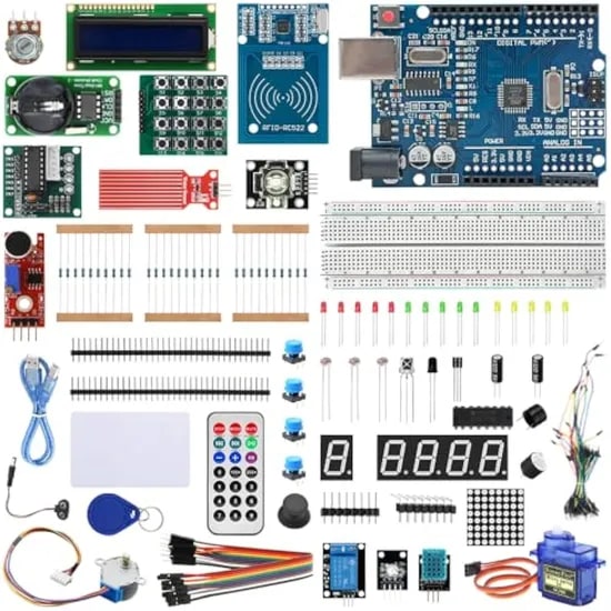 Atmega328p Development Board Starter Kit Children′ S Stem Creative Scientific Electronics Programming Learning Educational Smart Robot Toys for Arduino