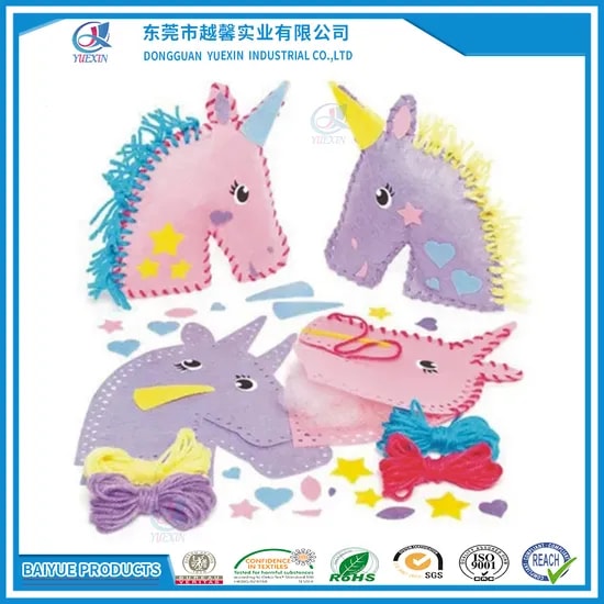 Fun and Creative DIY Craft Kits with Colorful Felt