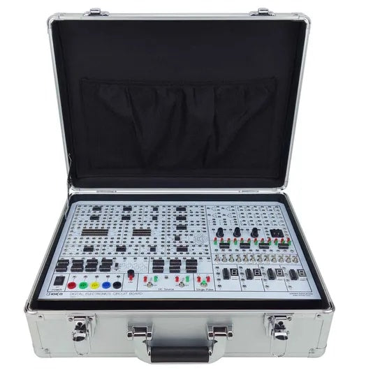Portable Digital Electronics Circuit Trainer Multivibrator Decoder Logic Circuit Educational Training Kits