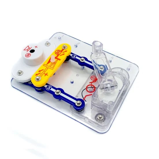Hand Dynamo Circuits Electronics Exploration Kit, Kids Building Projects Kits