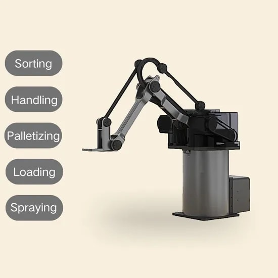 Automatic Robotic Arms Mechanisms Arm for Loading and Stamping