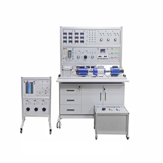 Three-Phase Synchronous Motor and Generator Grid Parallel Operation Trainer Generator Training Kits
