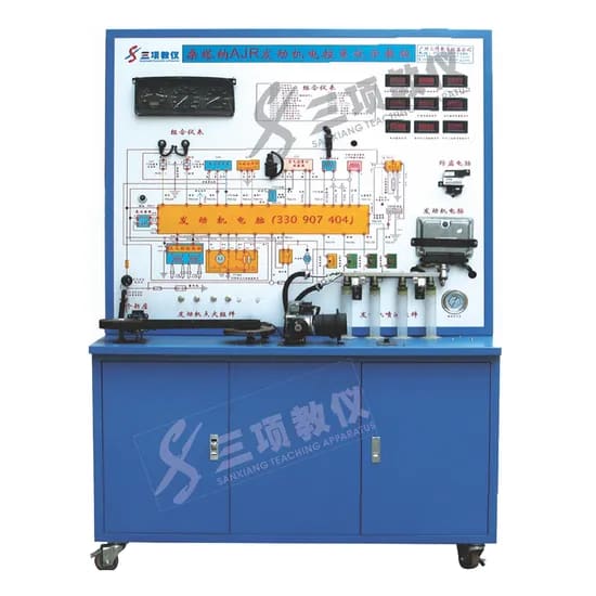 Santana Ajr Electronic Controlled Engine Bench for Schools Car Engine Training Kit and Accessories Educational Training System