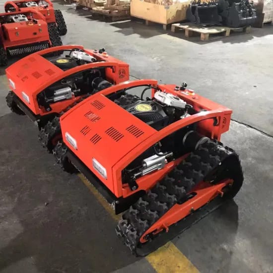 Radio Control Mowers RC Slope Tracked All Terrain Remote Control Robot Weed Mowing Machine Lawnmower
