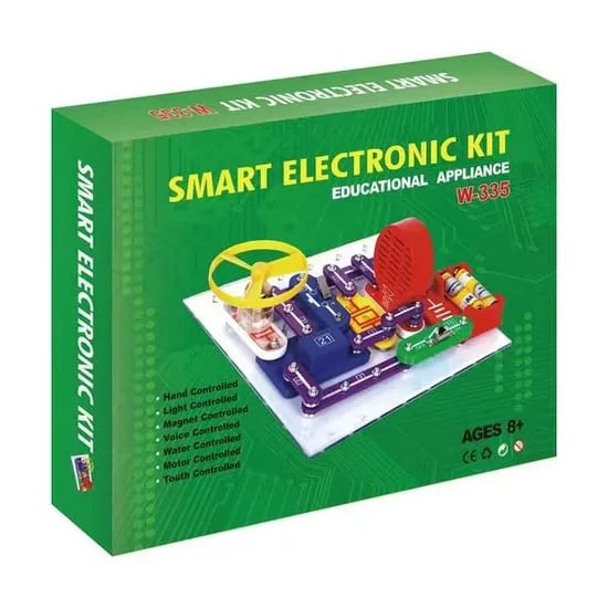 W-335 Stem Electronics Building Block Kit Science Engineering Educational Assembling Toys