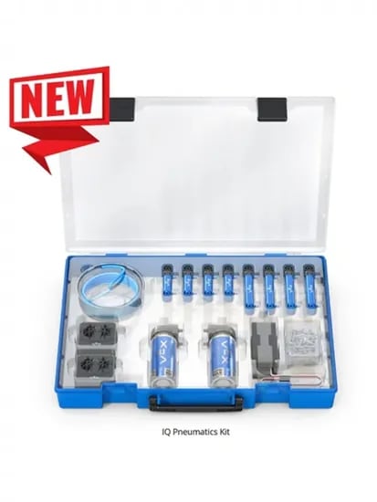 Vex Iq Pneumatic Kit Air Pump Cylinder Air Tube Electromagnetic Valve Air Tank 228-8795 Iq Pneumatics Kit