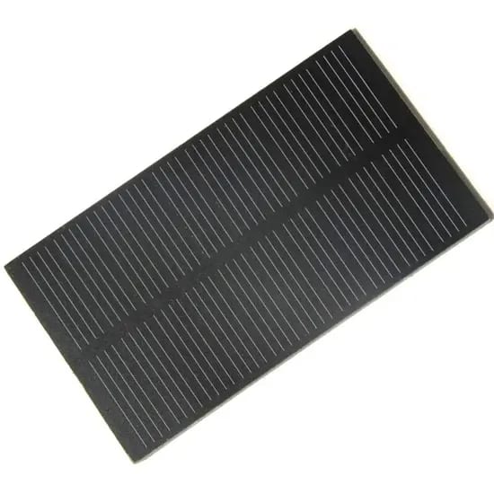 1W 5V 107*61mm Small Solar Panel Pet Mini Solar Panels Monocrystalline Silicon Solar Cells Educational Kits Green Power