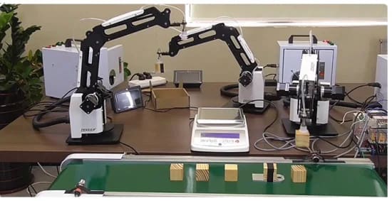 301ED 3 Dof Education Robot Arm, Point to Point Control Robotic Arm Kit