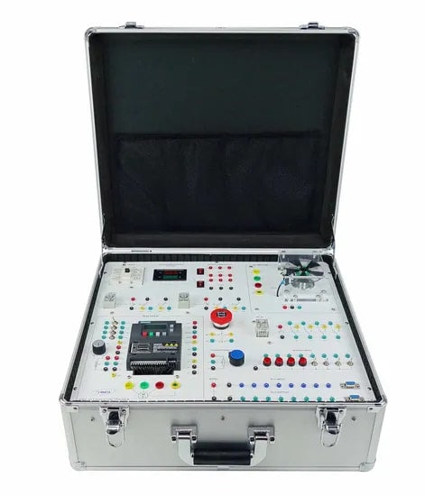 PLC Control Inverter Trainer Motor Training Box Educational Training Equipment for Lab