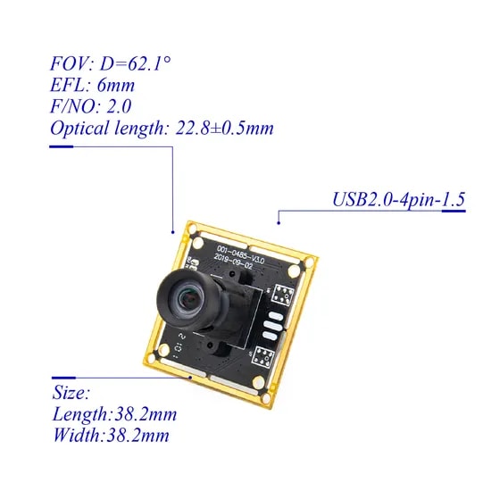 Hampo Ar0230 2megapixel HD CMOS WDR USB Camera Module